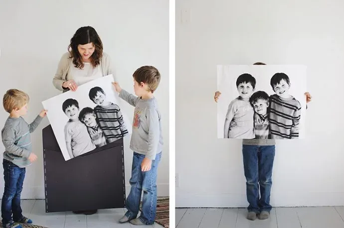 How to make a Giant Mother's Day card for an awesome last-minute gift
