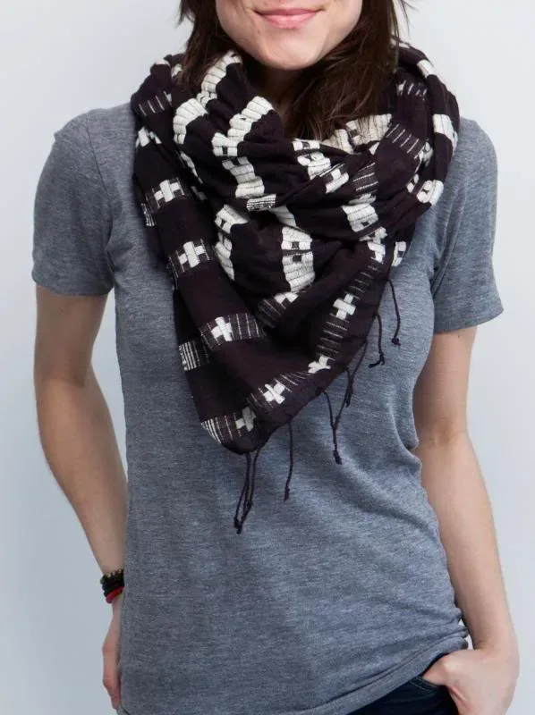 A beautiful scarf to do beautiful things for mothers. Not just the ones who wear it.