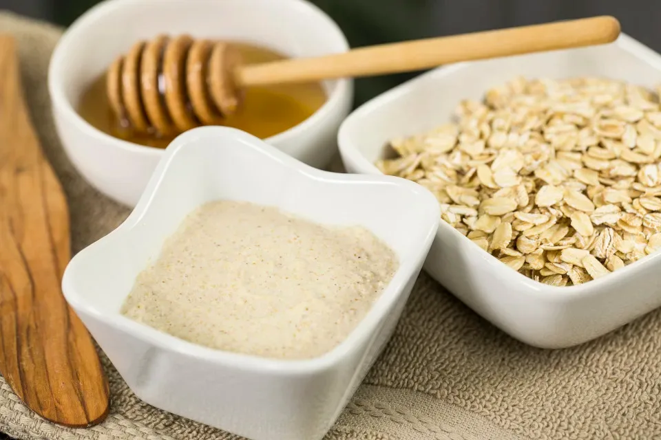 Homemade skin care recipes: Organic Oatmeal Cleansing Exfoliator