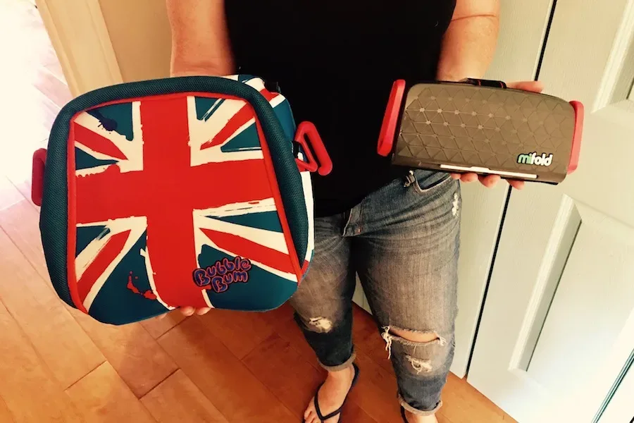 A comparison of two cool booster seat alternatives