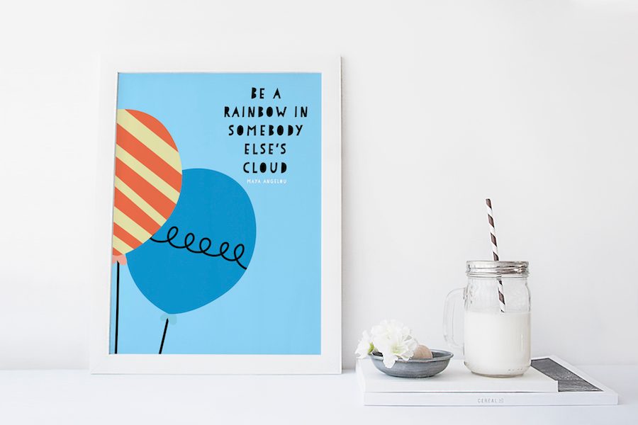Free printable posters to empower our children with favorite quotes from strong women.