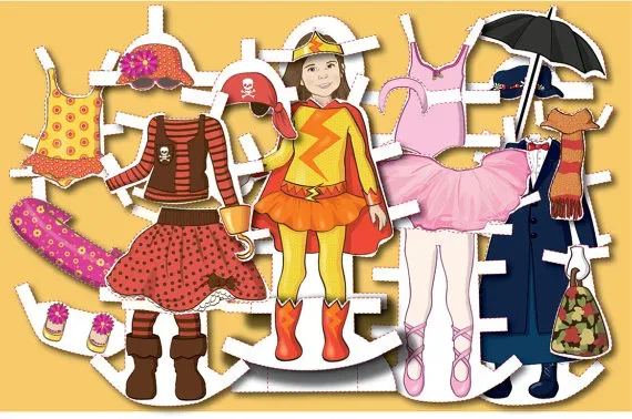 Personalized Paper Dolls