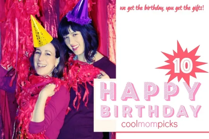 Cool Mom Picks turns 10! (With 10 amazing giveaways to celebrate)