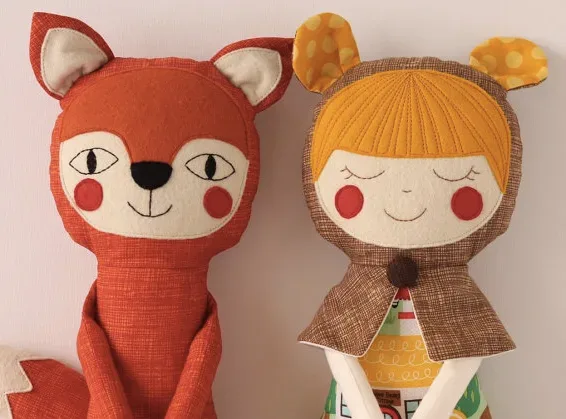 Your kid, the fairy tale star? Handmade personalized dolls we adore