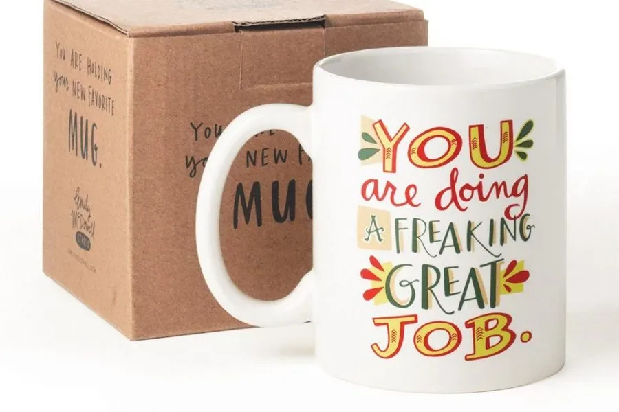 Emily McDowell's Freaking Great Job Mug: Great gift for a class mom