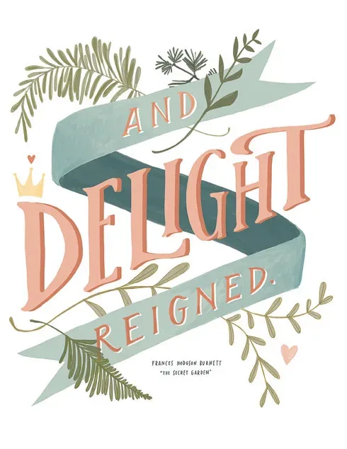 The loveliest literary prints we've seen. And you can quote us on that.
