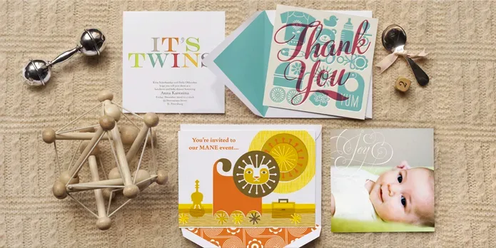 Sending beautiful birth announcements and baby shower invitations just got easier. Way easier.