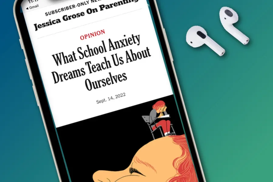 Great articles to read right now, especially for parents