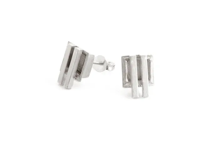 WTC commemorative earrings by Pico Design help support the 9/11 Memorial Fund