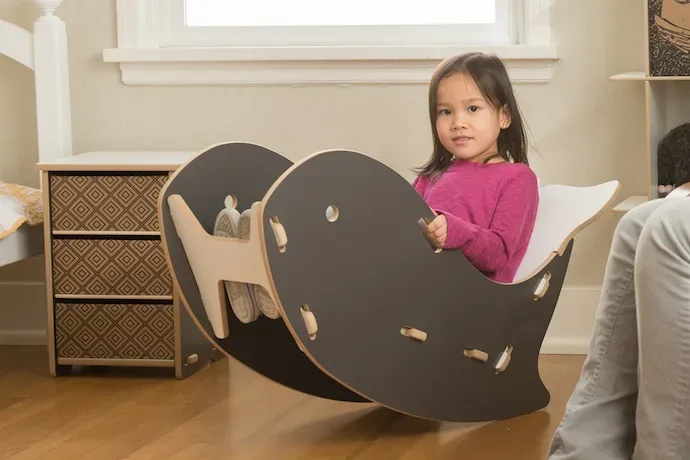 A reading chair we pretty much love, from Sprout.