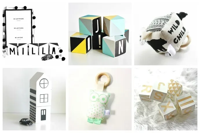 Gorgeous handmade baby gifts at Babee and Me on Etsy