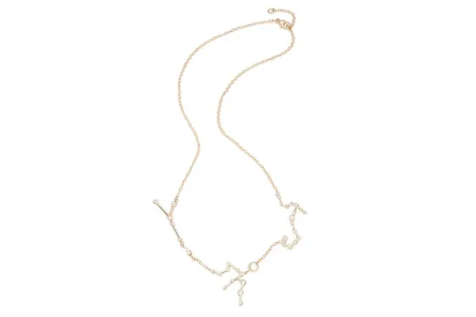 The custom family Zodiacs necklace from Lulu Frost