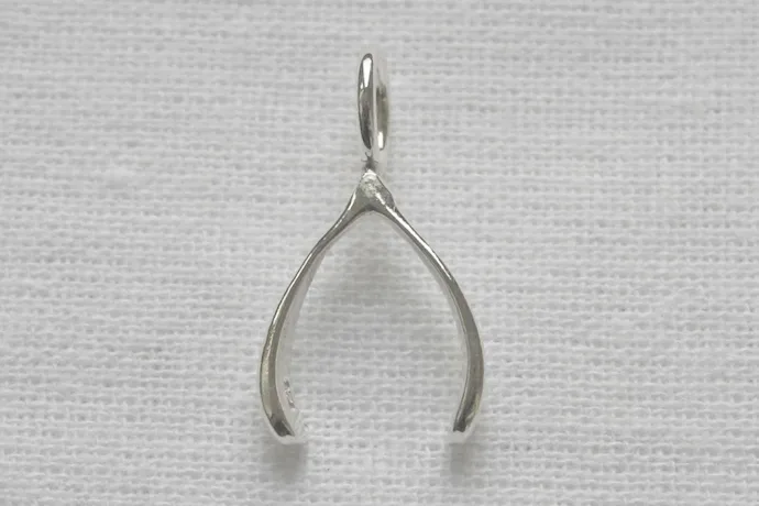 A sweet wishbone good luck charm for your tween on St. Patrick's Day, or any day