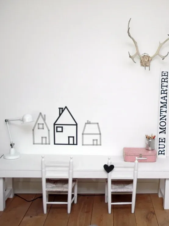 How to decorate with washi tape, without the design degree