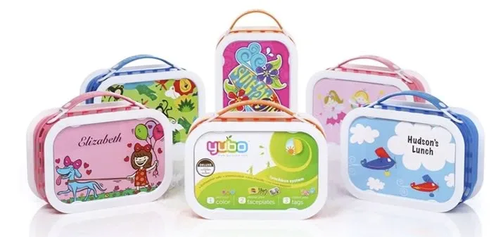 Yubo - The BPA free lunchbox that practically packs itself