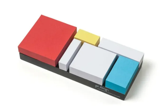 Mondrian style sticky notes : Fantastic art teacher gifts