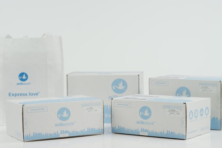 We're so excited about Milk Stork, a new service that lets moms send their milk home to baby safely.