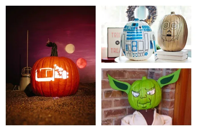 Check out these awesome Star Wars pumpkin ideas we've gathered form all around the galaxy!