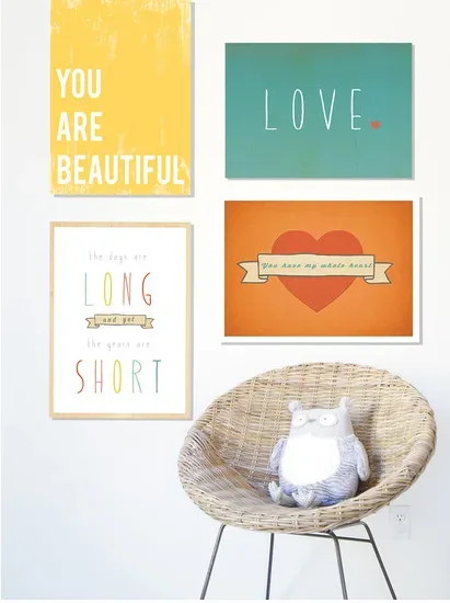 Inspirational art prints