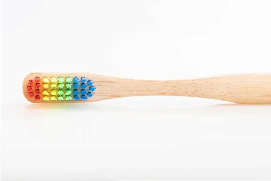 MamaP bamboo toothbrushes: The rainbow brush supports The Trevor Project to help protect LGBTQ youth