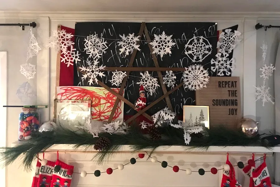 A Garland That Continues into the Holidays