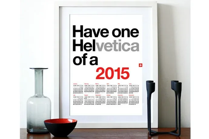 Have a Helvetica 2015, love your favorite type nerds at Cool Mom Picks