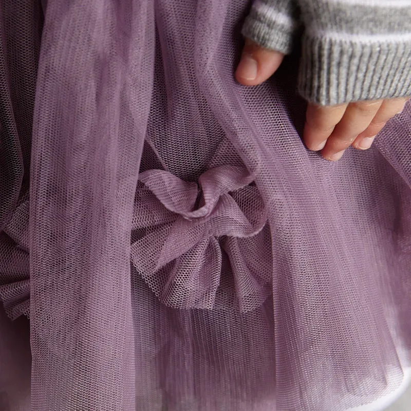 Eden and Zoe Purple Tutu