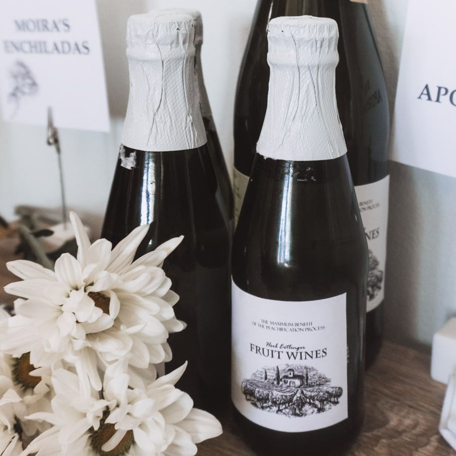 Give you Schitt's Creek fan some wine with these printable Herb Ertlinger Fruit Wine labels from Practical and Pretty 