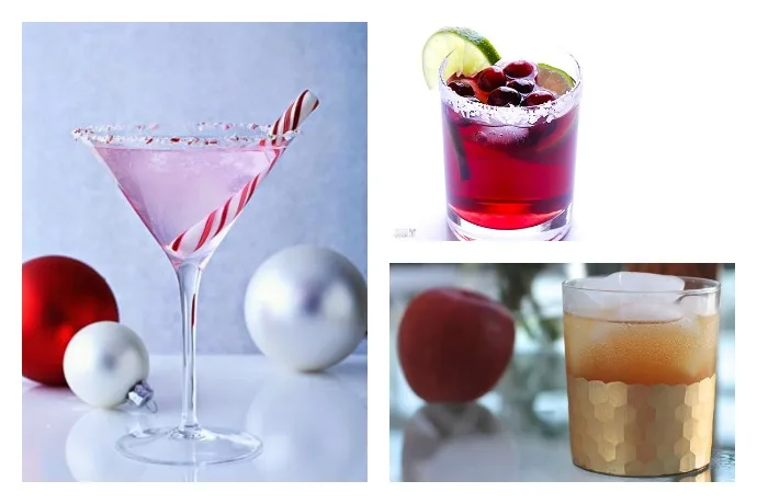Skinny holiday drinks