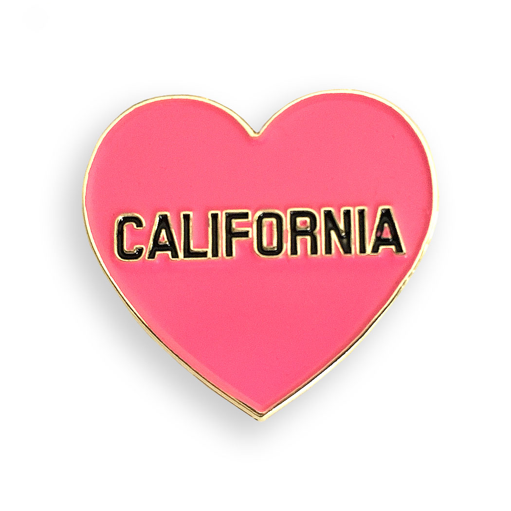 Gifts that give back to first responders of the California wildfires: California pin | The Gush Company 