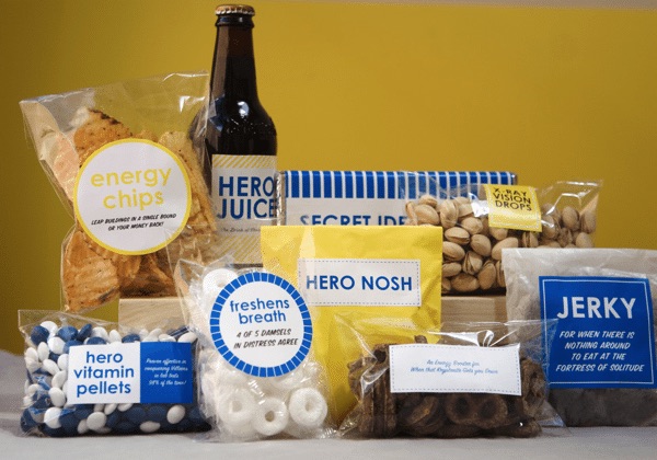 Superhero Snack Box with Printables