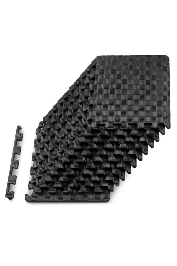 ProsourceFit Checkered Puzzle Exercise Mat