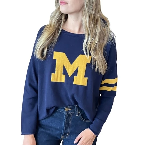 Cashmere Michigan sweater from Newport Knits
