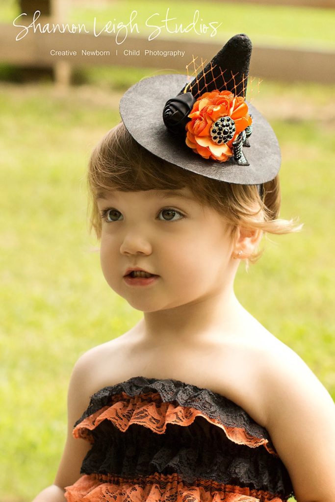 Handmade Baby Witch Hat (SweetSweetBoutique, Etsy)