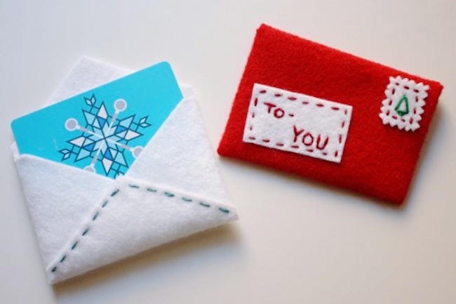 Last-minute holiday gift ideas: DIY Card Holder by Paper & Stitch