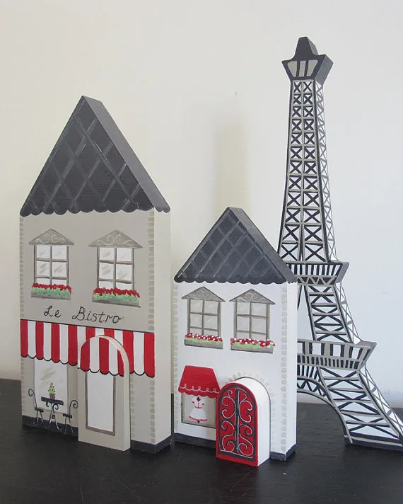 Celebrate La Fête Nationale with your very own French village playset