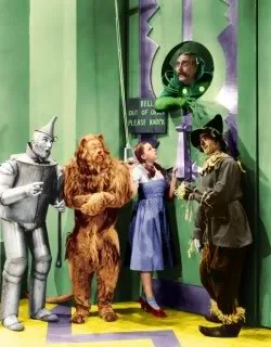 We're off to see the wizard. Yes, that one.