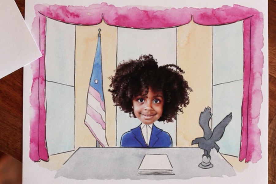 A new personalized children's book that allows all children to envision themselves as anything at all