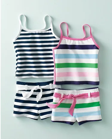 More bathing suits for little girls that are big on style, not skin