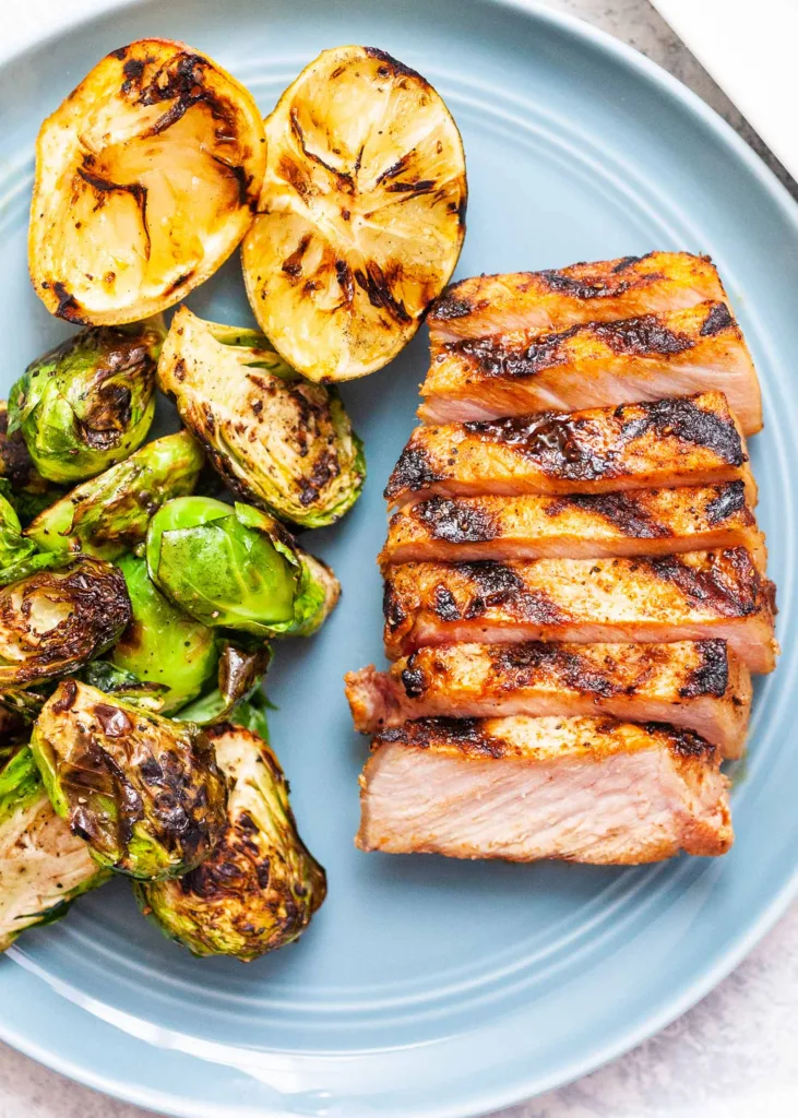 Citrus-Brined Grilled Pork Chops