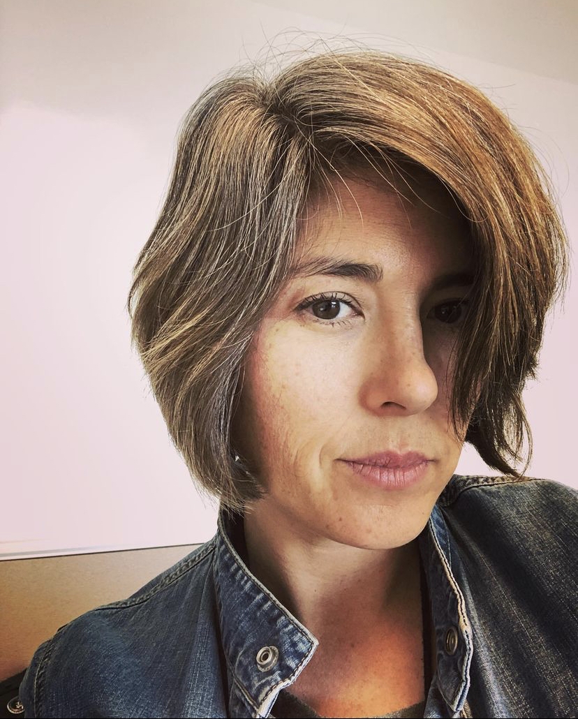 Tips for growing out your grey hair: consider getting highlights! 