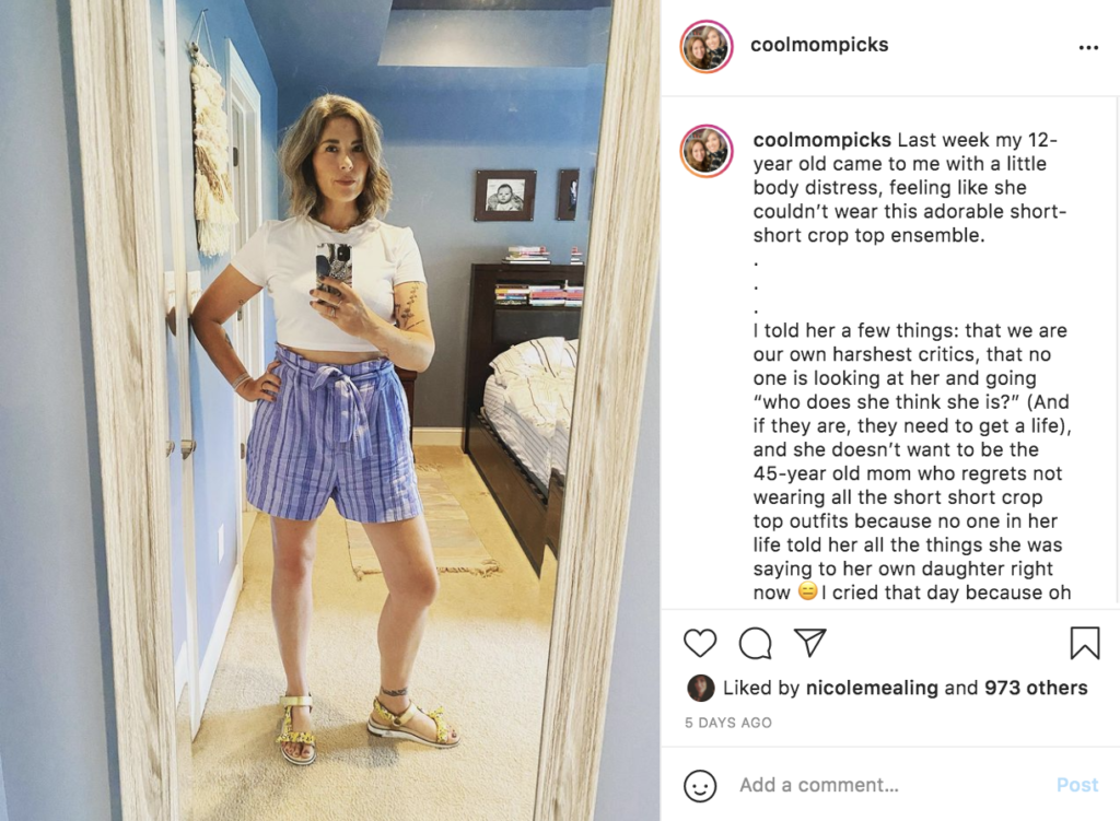 How my daughter inspired me to wear a crop top How my daughter inspired me to wear a crop top