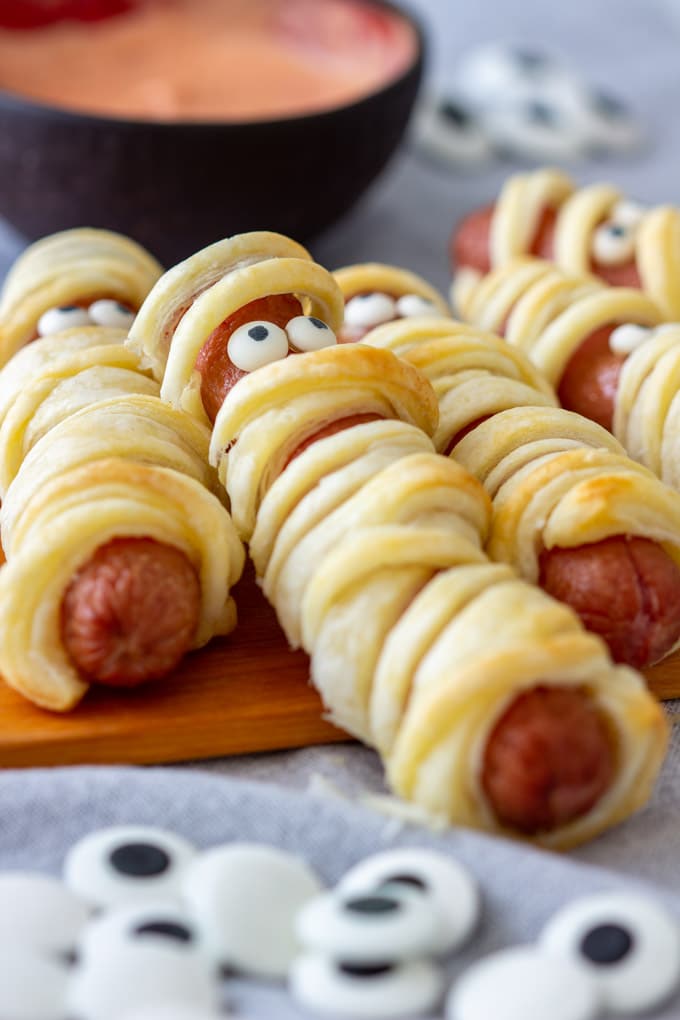 Hot Dog Mummies Kit or Baking Set
