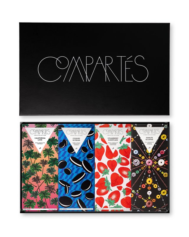 Compartés Best Selling Chocolate Bars gift set
