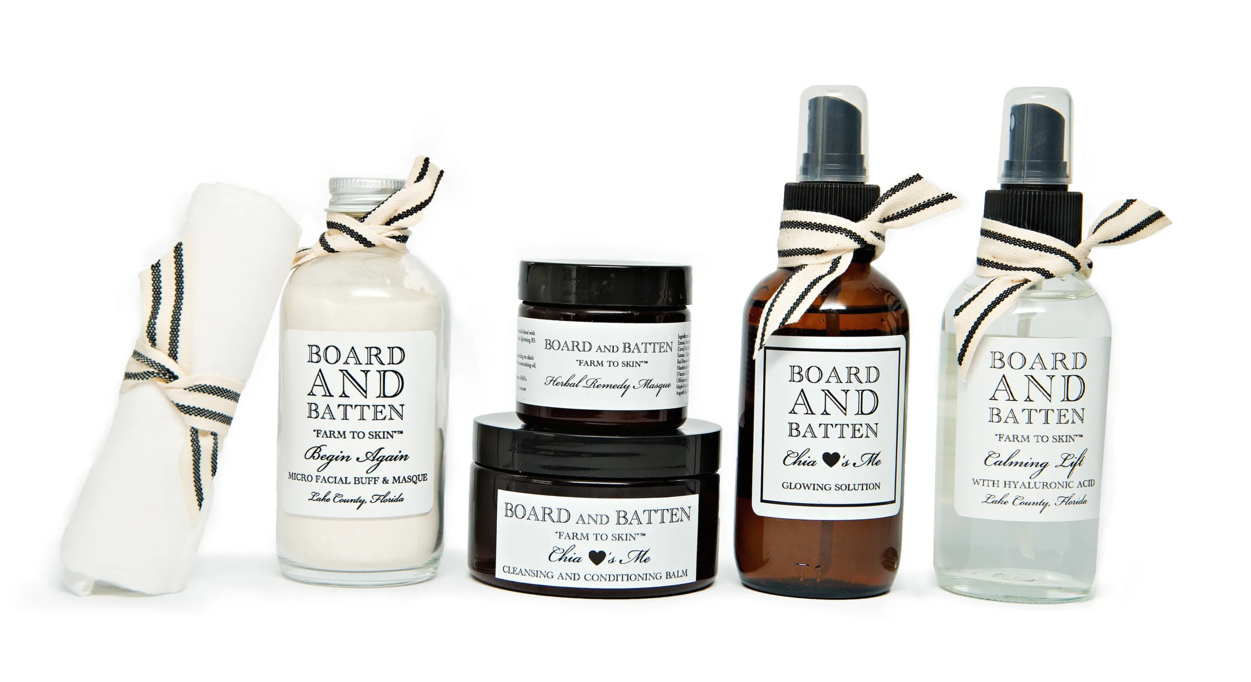 Natural skin care products: Board and Batten Farm to Skin