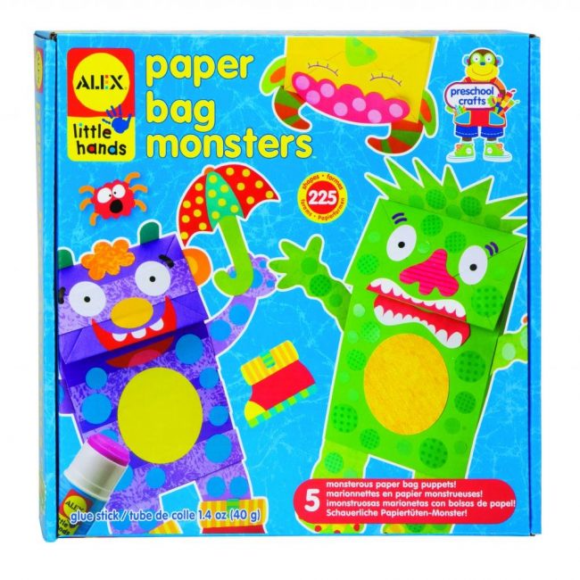 Birthday gift ideas for preschoolers under $15: ALEX Toys Little Hands Paper Bag Monsters Birthday gift ideas for preschoolers under $15: ALEX Toys Little Hands Paper Bag Monsters