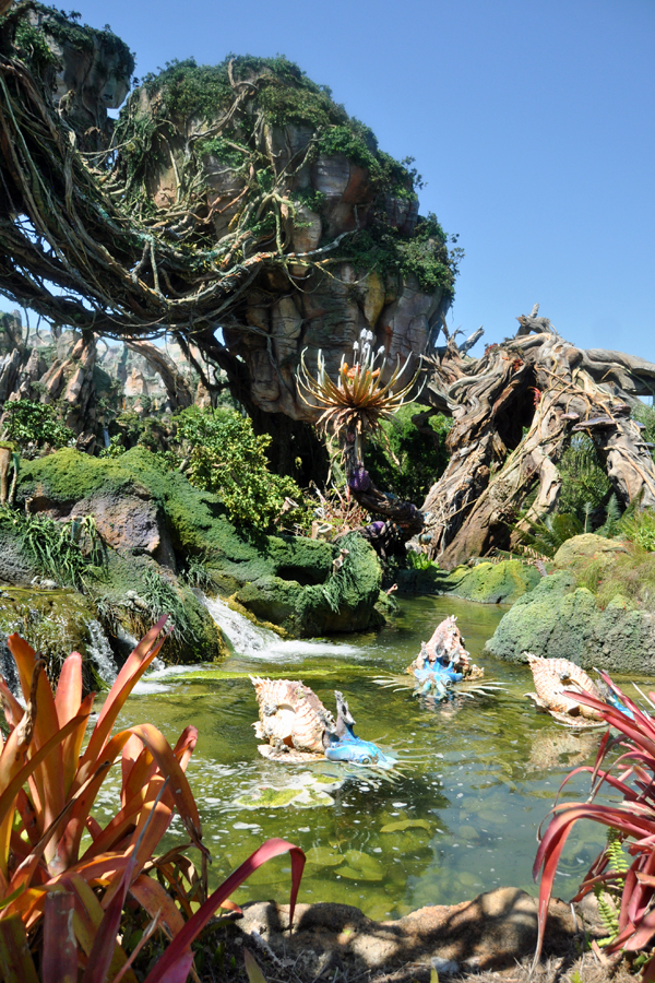 Fun things to do in Orlando without kids: Pandora at Disney's Animal Kingdom is so cool, even for grownups! | Photo by Anne Wolfe Postic for Cool Mom Picks