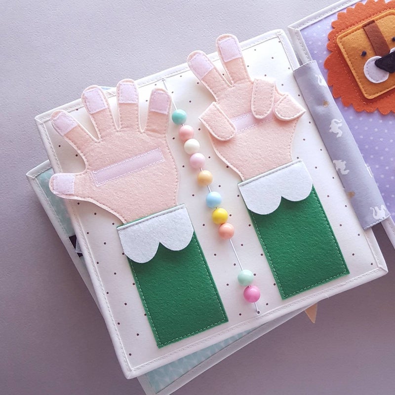 Toys for kids with special needs: Learn symbol meaning with quiet books at Baby Book Shop