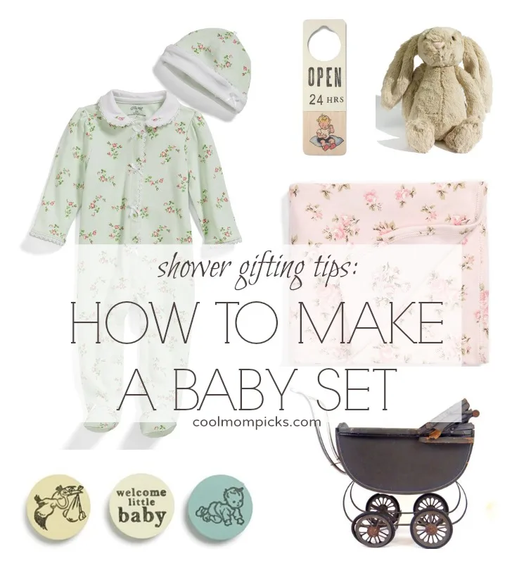 how to make a baby gift set