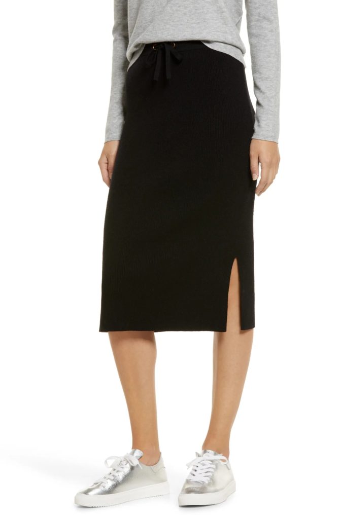 Caslon Midi Sweater Skirt